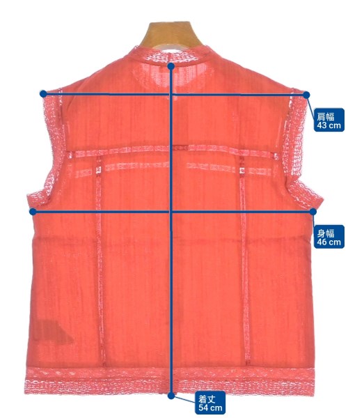 IENA（イエナ）ブラウス 赤 サイズ:F レディース/2200653034034