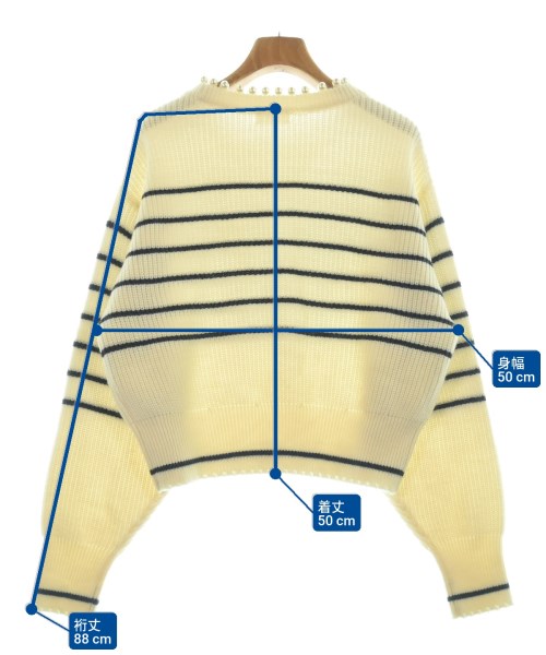 IENA（イエナ）ニット・セーター 白 サイズ:F レディース/2200649131051