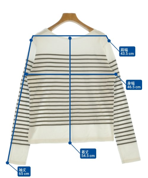 IENA（イエナ）Tシャツ・カットソー 白 サイズ:F レディース/2200657417123