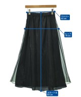 IENA（イエナ）ロング・マキシ丈スカート 黒 サイズ:38(M位) レディース/2200655223023