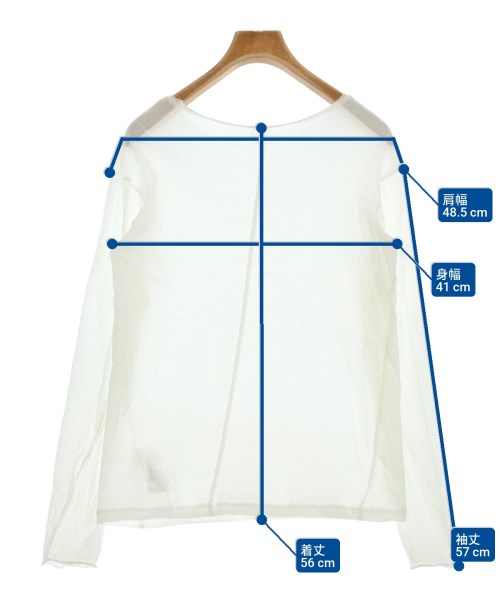 IENA（イエナ）Tシャツ・カットソー 白 サイズ:F レディース/2200655473046