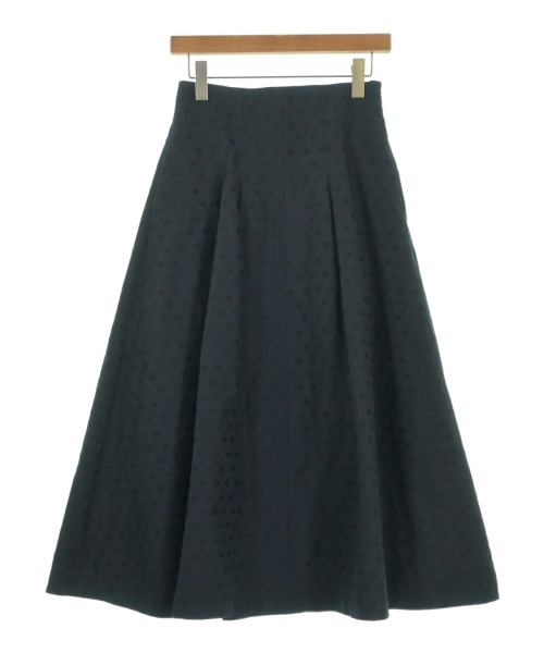 IENA(イエナ)ロング・マキシ丈スカート 紺 サイズ:36(S位)/2200658250026