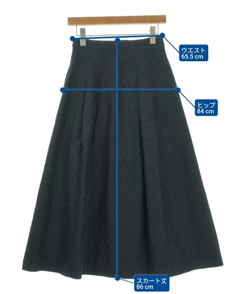 IENA（イエナ）ロング・マキシ丈スカート 紺 サイズ:36(S位) レディース/2200658250026