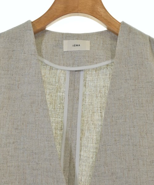 IENA（イエナ）ノーカラージャケット ベージュ サイズ:36(S位) レディース/2200653303024