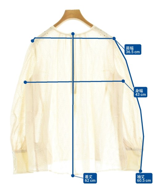 IENA（イエナ）ブラウス ベージュ サイズ:F レディース/2200653811154
