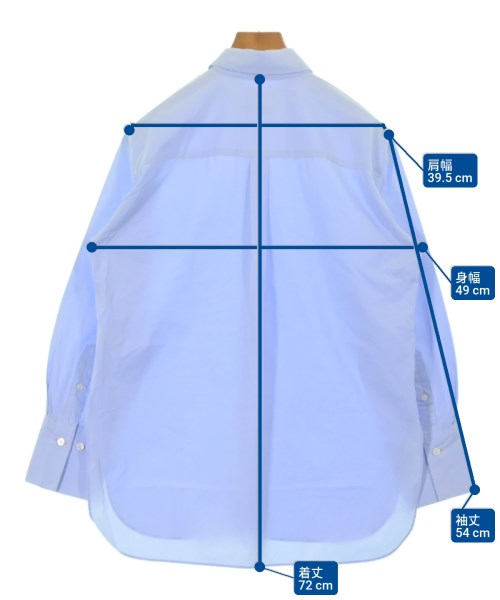 IENA（イエナ）カジュアルシャツ 青 サイズ:36(S位) レディース/2200656969029