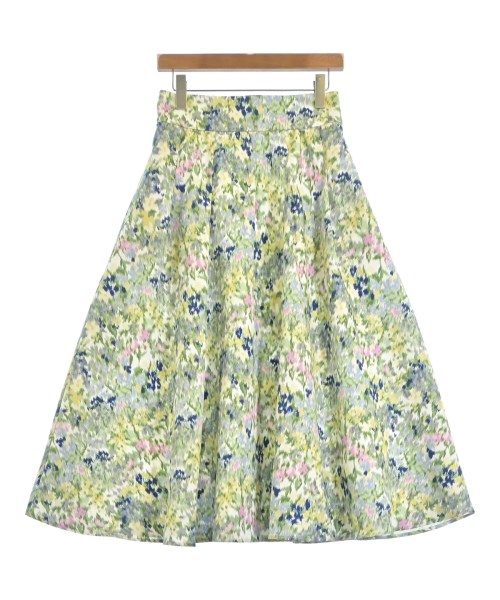 IENA(イエナ)ロング・マキシ丈スカート 緑 サイズ:38(M位)/2200657534080