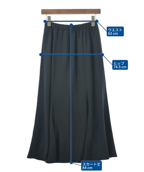 IENA（イエナ）ロング・マキシ丈スカート 黒 サイズ:38(M位) レディース/2200660798073