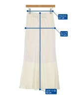 IENA（イエナ）ロング・マキシ丈スカート 白 サイズ:34(XS位) レディース/2200648266068