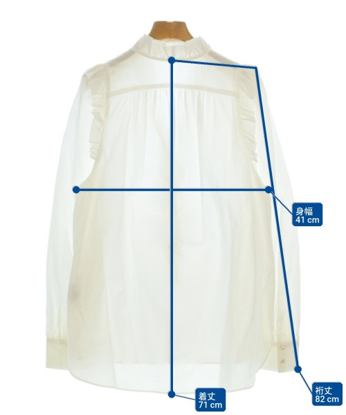 IENA（イエナ）カジュアルシャツ 白 サイズ:38(M位) レディース/2200655924043