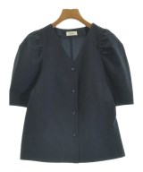 IENA（イエナ）ブラウス 紺 サイズ:-(L位) レディース/2200658732058
