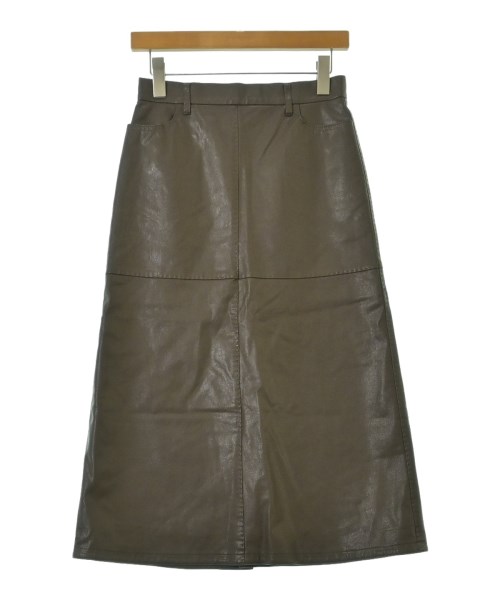 IENA(イエナ)ロング・マキシ丈スカート 茶 サイズ:36(S位)/2200661037034