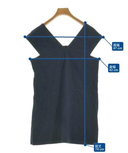 IENA（イエナ）カジュアルシャツ 紺 サイズ:38(M位) レディース/2200658317033