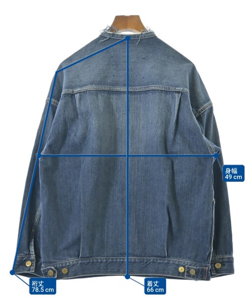 IENA（イエナ）デニムジャケット 紺 サイズ:36(S位) レディース/2200658332029