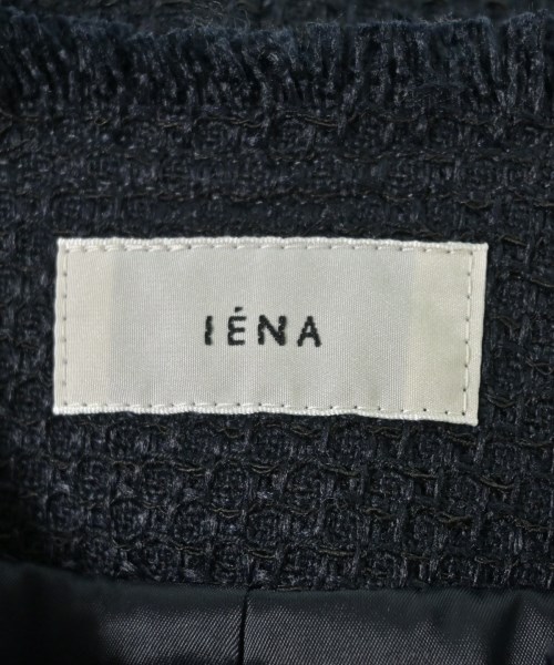 IENA（イエナ）ノーカラージャケット 黒 サイズ:36(S位) レディース/2200709200017