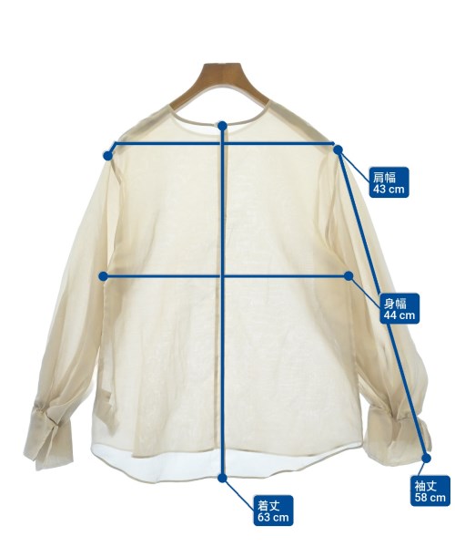 IENA（イエナ）ブラウス ベージュ サイズ:-(M位) レディース/2200608416014