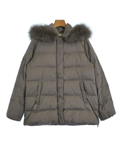 IENA(イエナ)ダウンジャケット/ダウンベスト 茶 サイズ:40(M位)/2200634863035