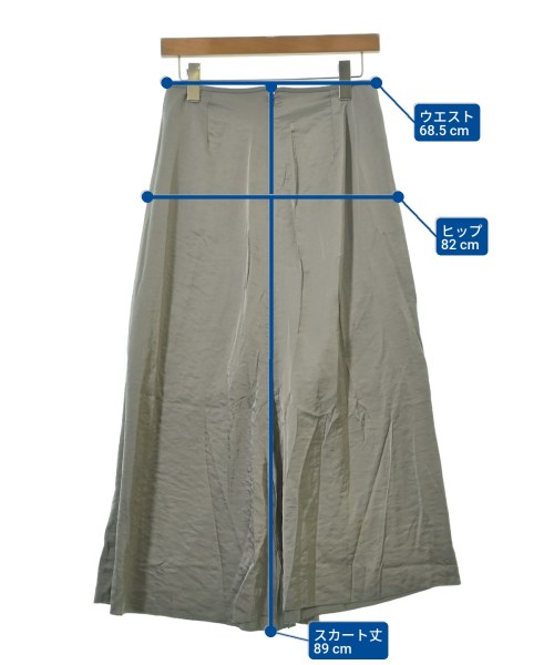 IENA（イエナ）ロング・マキシ丈スカート グレー サイズ:38(M位) レディース/2200635283054