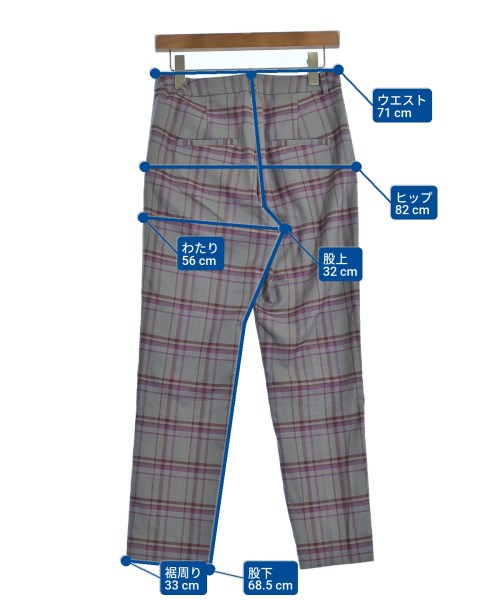 IENA（イエナ）スラックス グレー サイズ:38(M位) レディース/2200636796126