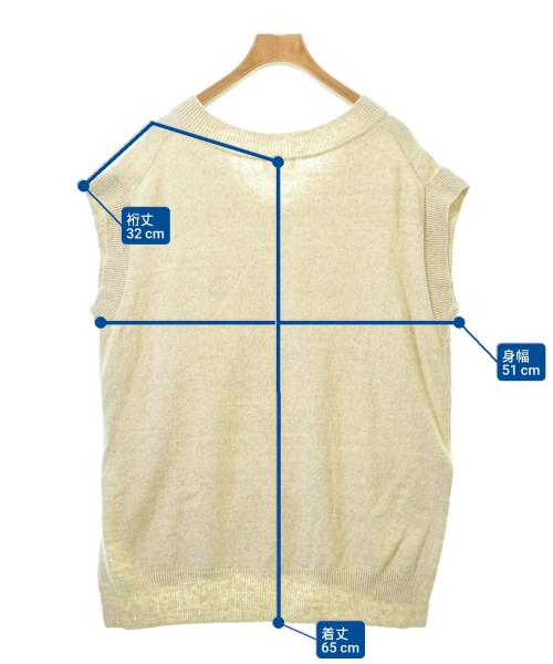 IENA（イエナ）ベスト ベージュ サイズ:F レディース/2200637877053