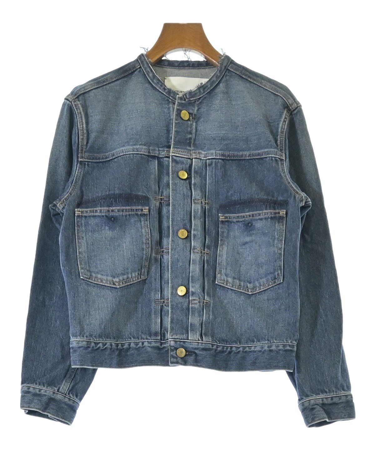IENA イエナ デニムジャケット レディース 【古着】【中古】 IENA（イエナ）デニムジャケット 青 サイズ:38(M位) レディース