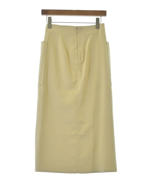 IENA（イエナ）ロング・マキシ丈スカート 黄 サイズ:34(XS位) レディース/2200613464024