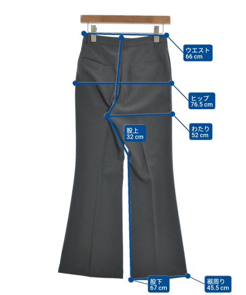 IENA（イエナ）スラックス グレー サイズ:34(XS位) レディース/2200634670053