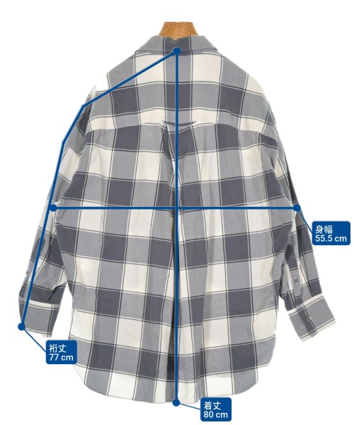 IENA（イエナ）カジュアルシャツ グレー サイズ:36(S位) レディース/2200639086033