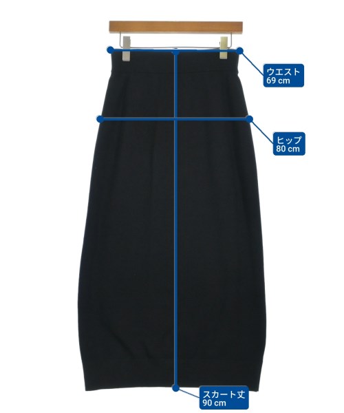 IENA（イエナ）ロング・マキシ丈スカート 黒 サイズ:38(M位) レディース/2200646875040