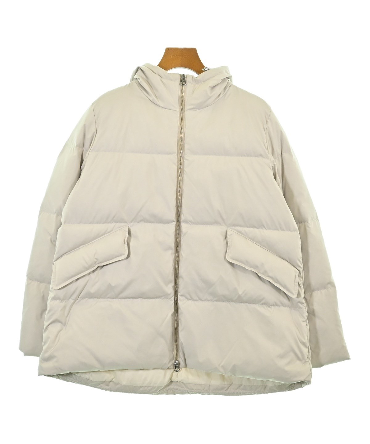 IENA（イエナ）ダウンジャケット/ダウンベスト ベージュ サイズ:36(S位