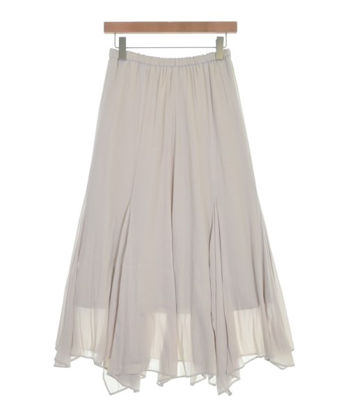 IENA（イエナ）ロング・マキシ丈スカート ベージュ サイズ:36(S位) レディース/2200647891025