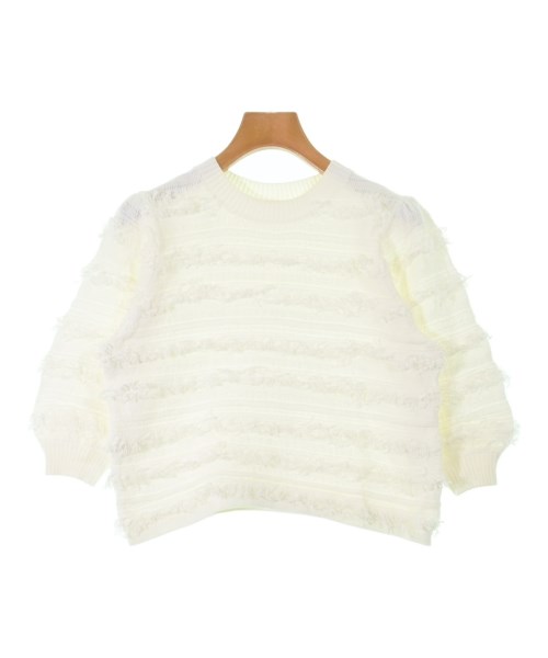 IENA(イエナ)ニット・セーター 白 サイズ:-(M位)/2200639483030