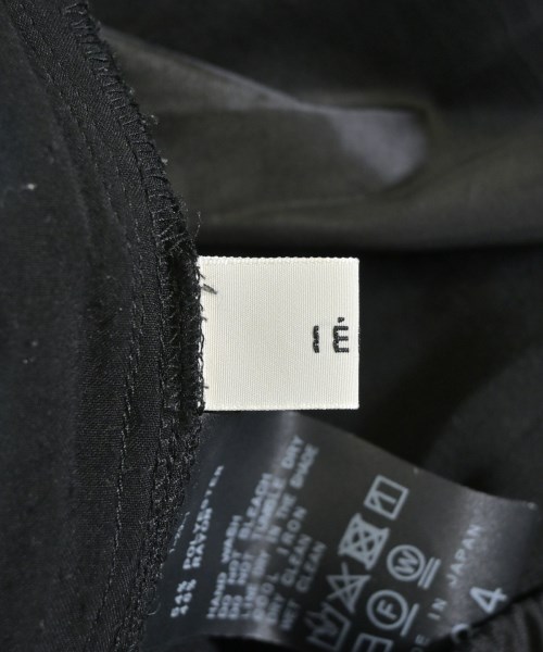 IENA（イエナ）その他 黒 サイズ:34(XS位) レディース/2200639506197