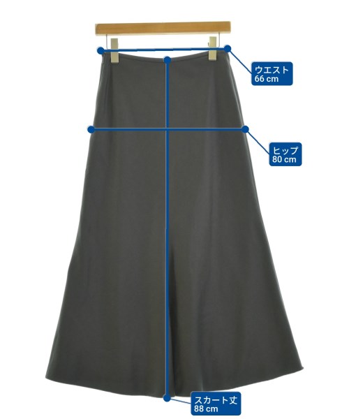 IENA（イエナ）ロング・マキシ丈スカート グレー サイズ:36(S位) レディース/2200648599029