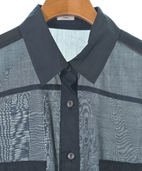 IENA（イエナ）ブラウス 紺 サイズ:38(M位) レディース/2200634991295