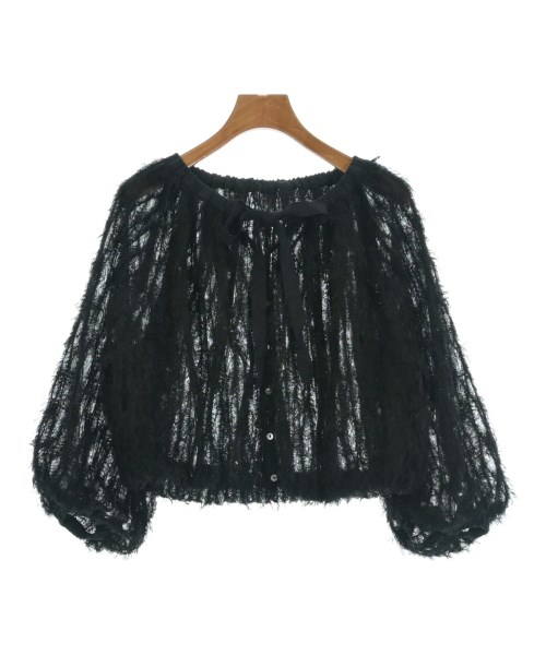 IENA(イエナ)ブラウス 黒 サイズ:F/2200634991486