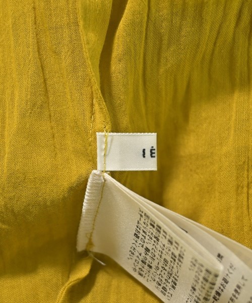 IENA（イエナ）ブラウス 黄 サイズ:F レディース/2200637563185