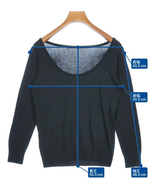 IENA（イエナ）ニット・セーター 紺 サイズ:F レディース/2200649402052