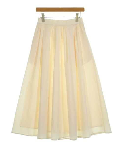 IENA(イエナ)ロング・マキシ丈スカート 白 サイズ:38(M位)/2200633291655