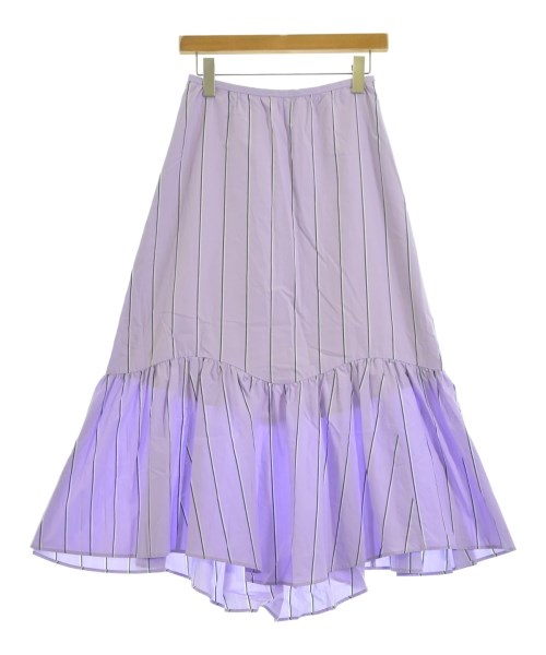 IENA(イエナ)ロング・マキシ丈スカート 紫 サイズ:36(S位)/2200649731046
