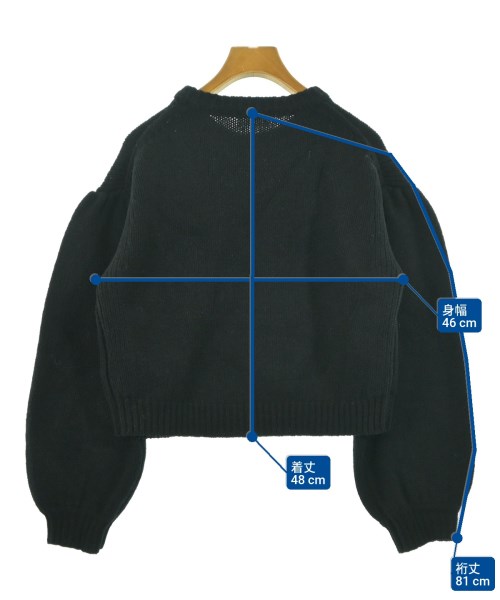 IENA（イエナ）ニット・セーター 黒 サイズ:F レディース/2200640723057