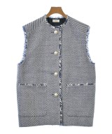 IENA（イエナ）ノーカラージャケット 青 サイズ:F レディース/2200641225017