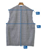 IENA（イエナ）ノーカラージャケット 青 サイズ:F レディース/2200641225017