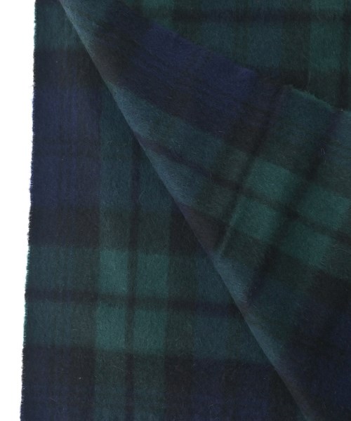 BEGG & CO（ベグ　アンド　コー）マフラー 紺 サイズ:- レディース/2200641902048