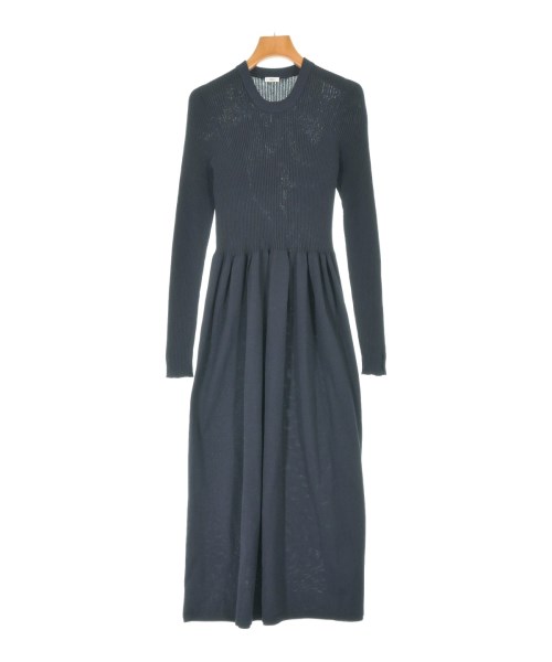 IENA(イエナ)ワンピース 紺 サイズ:-(XS位)/2200640959012