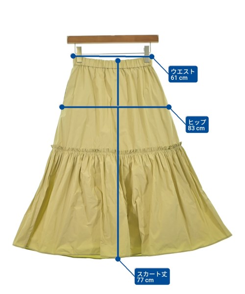 IENA（イエナ）ロング・マキシ丈スカート ベージュ サイズ:34(XS位) レディース/2200643540095