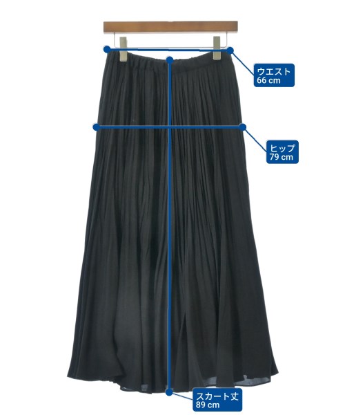 IENA（イエナ）ロング・マキシ丈スカート 黒 サイズ:38(M位) レディース/2200644811057