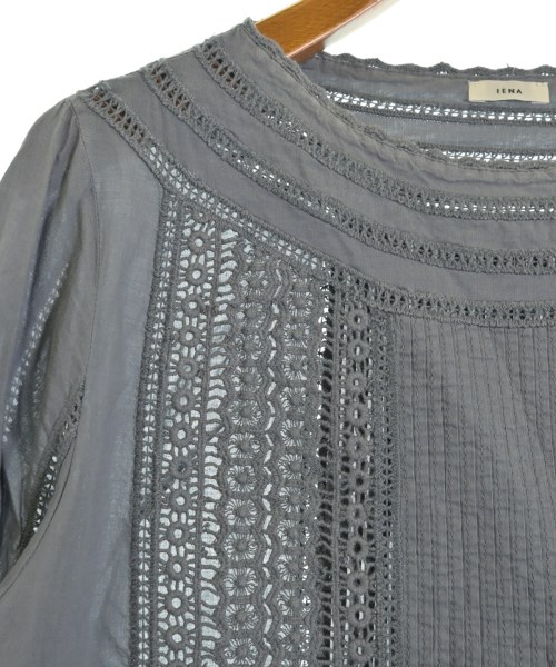IENA（イエナ）ブラウス 青 サイズ:F レディース/2200648176046
