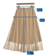 IENA（イエナ）ロング・マキシ丈スカート ベージュ サイズ:38(M位) レディース/2200641623028