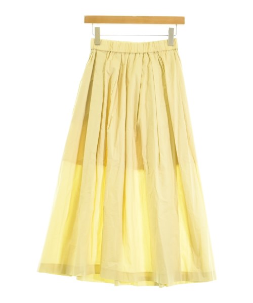 IENA（イエナ）ロング・マキシ丈スカート 黄 サイズ:34(XS位) レディース/2200641958144